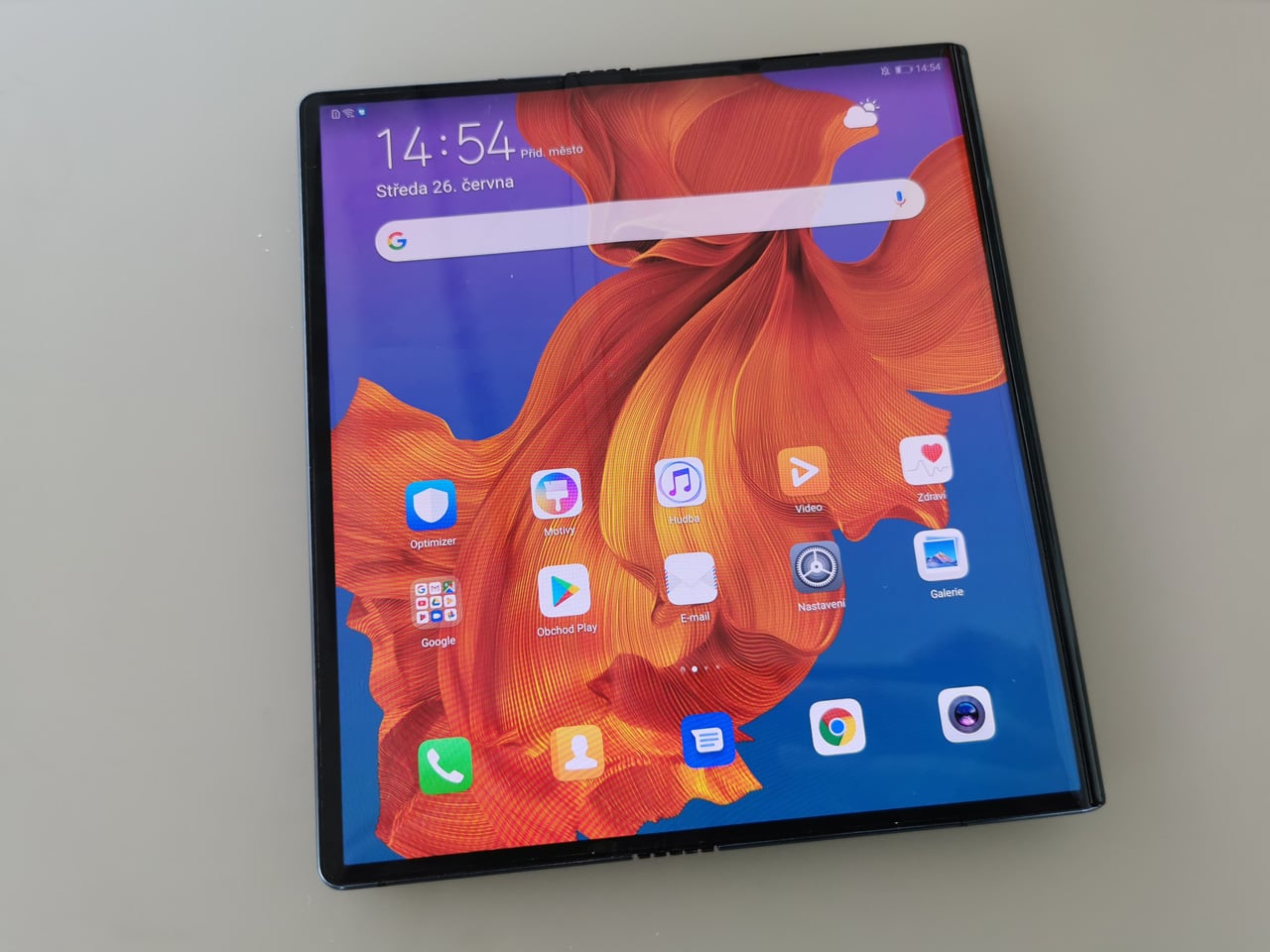 Ohebný chytrý telefon Huawei Mate X 5G
