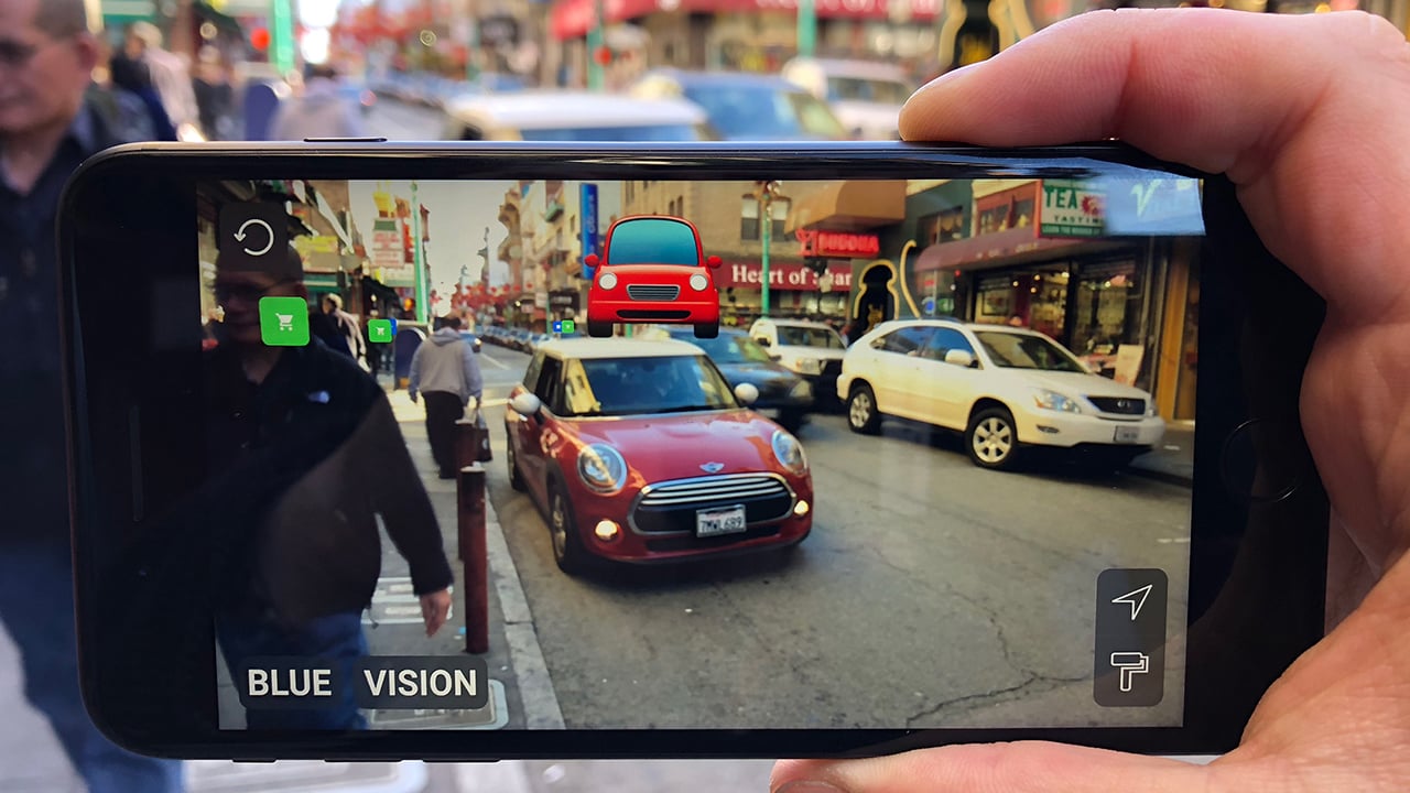 Mobilní AR technologie od slovenských Blue Vision Labs