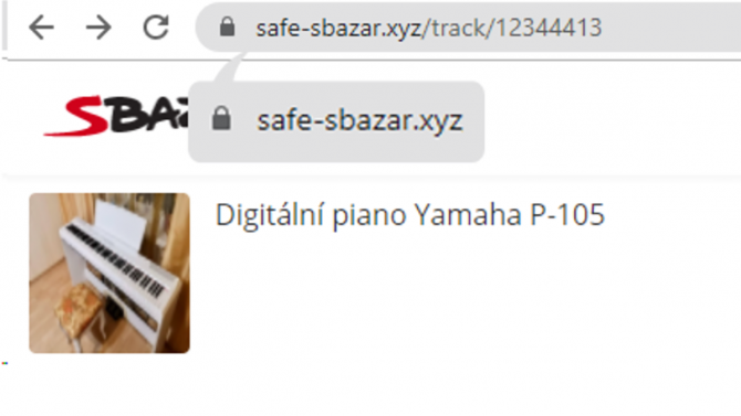 Podvodné inzeráty na Sbazaru