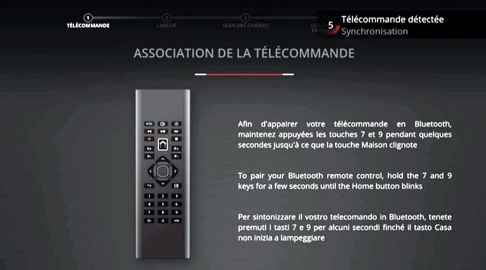 První start set-top-boxu