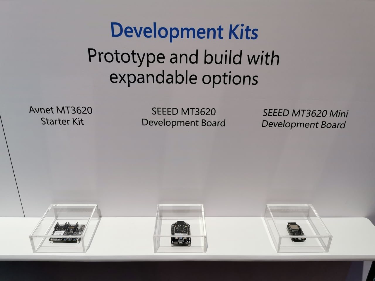 Hardwarové IoT moduly pro Microsoft Azure Sphere