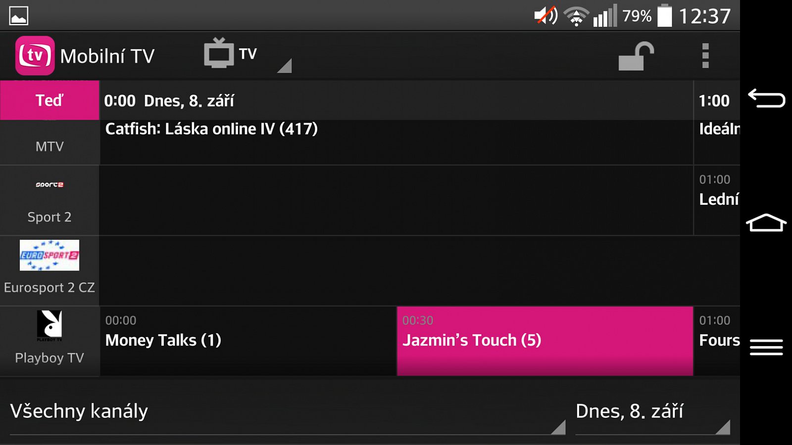 Playboy TV a Eurosport 2 v nabídce Mobilní TV od T-Mobilu