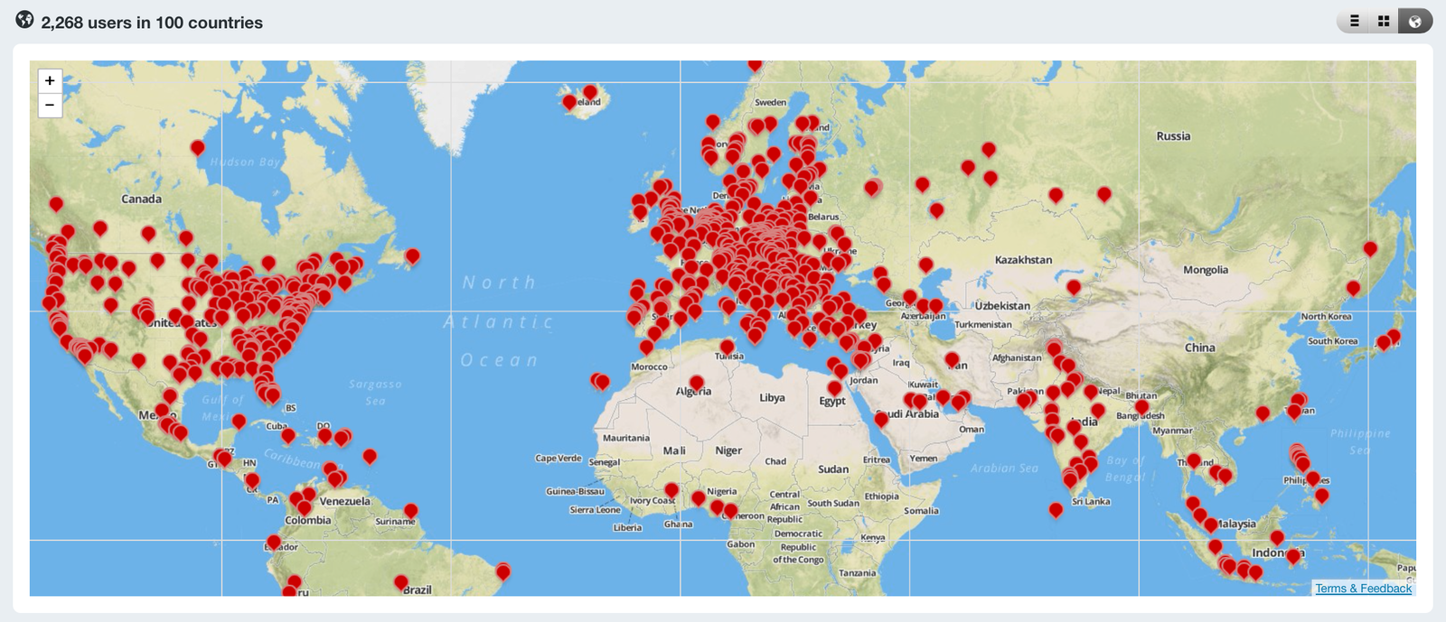 Kde jsou zákazníci Click2stream