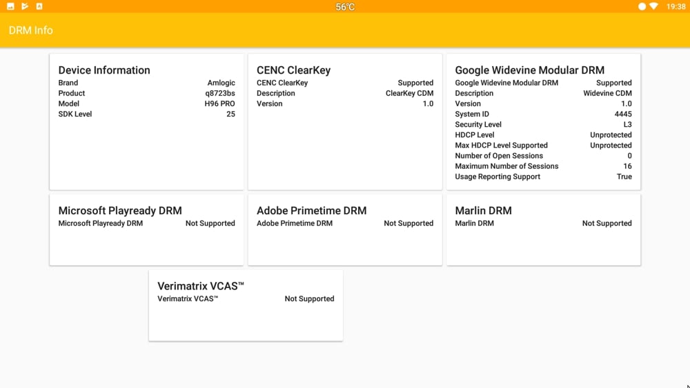H96 Pro mini - benchmarky