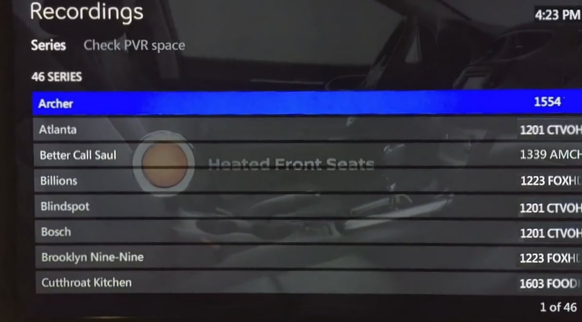 Nahrávání a PVR služby Bell Fibe