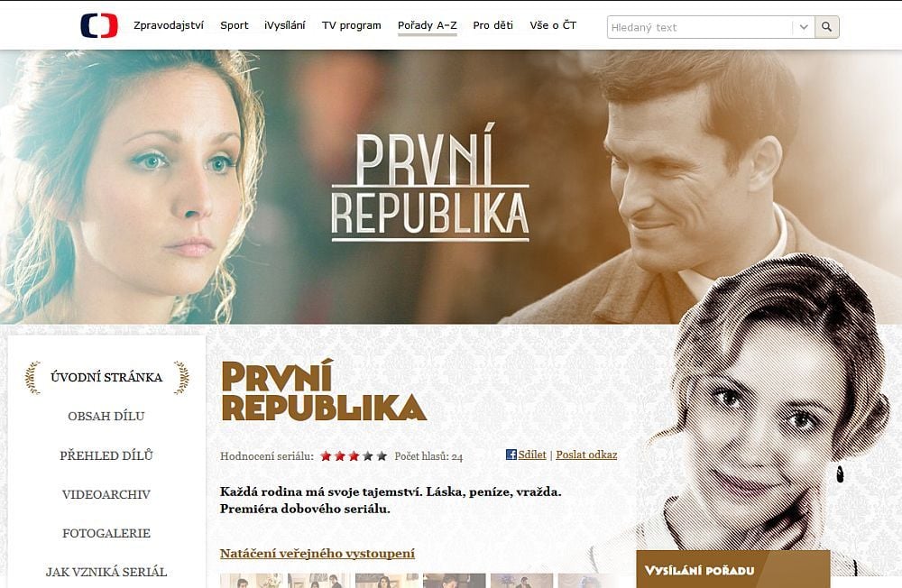 ČT - První republika 1