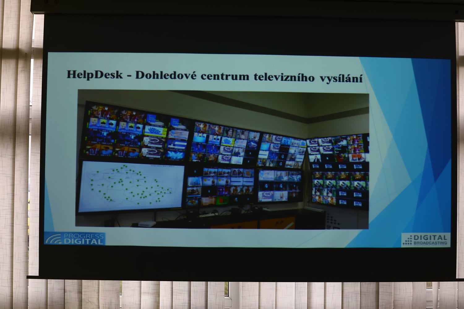 Daniel Kramarz na semináři Digital Broadcasting