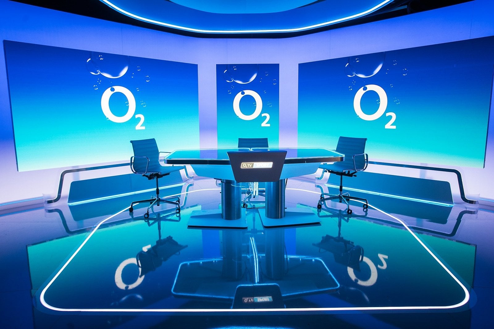 Nové studio O2 TV Sport