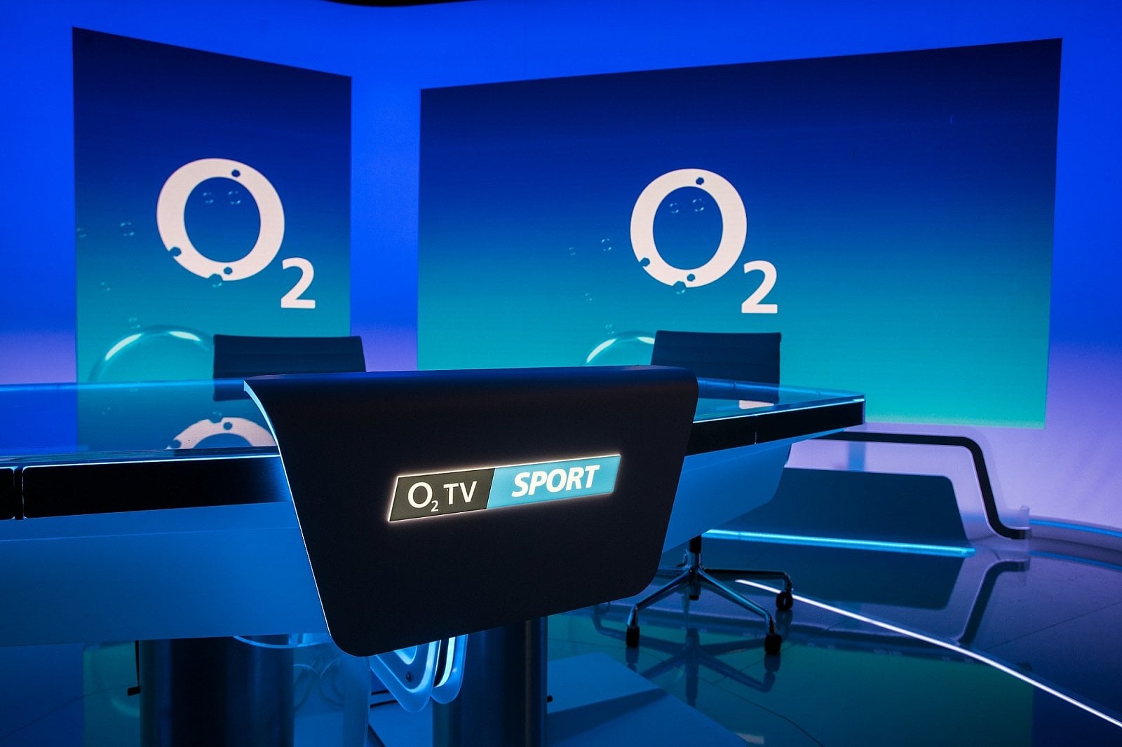 Nové studio O2 TV Sport