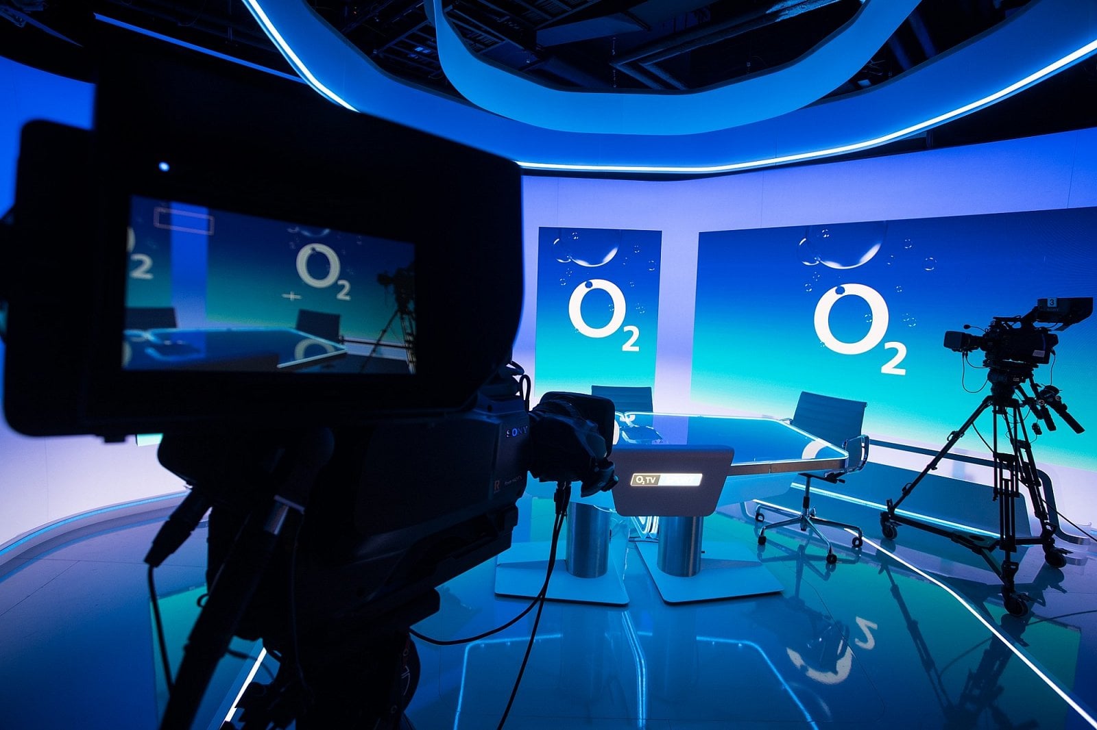 Nové studio O2 TV Sport