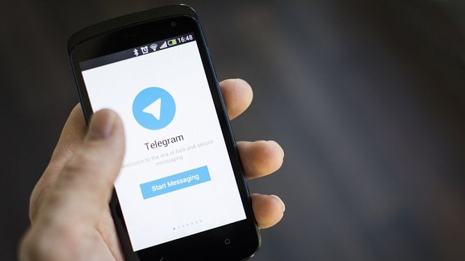 Telegram - aplikace - mobil