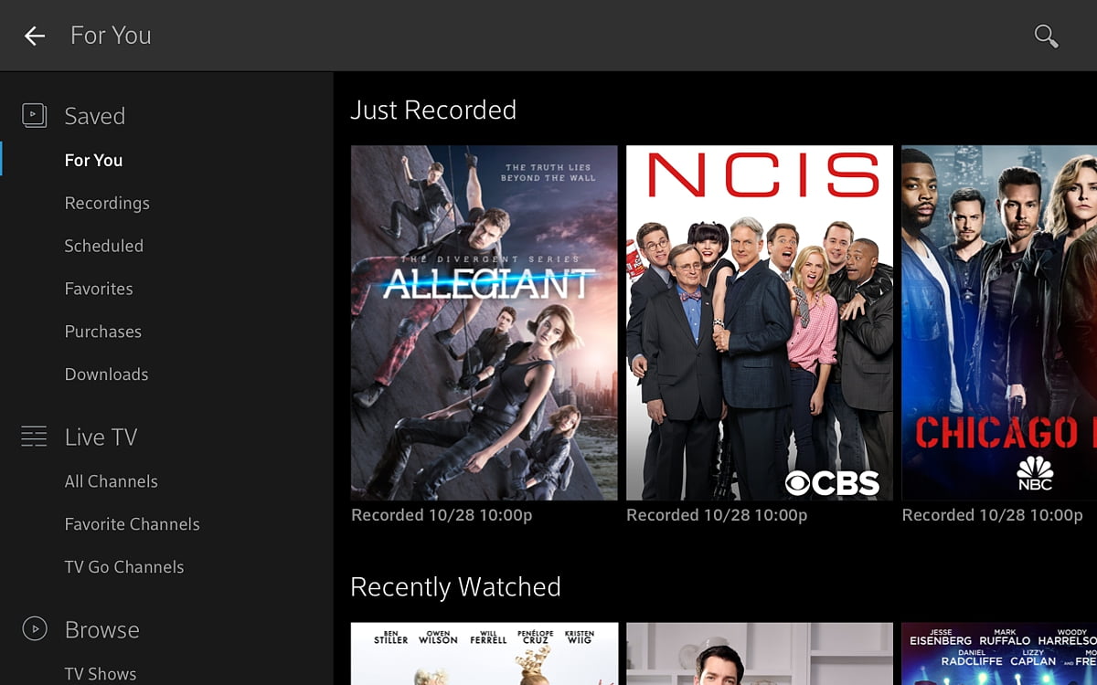 Xfinity Stream a Cloud DVR