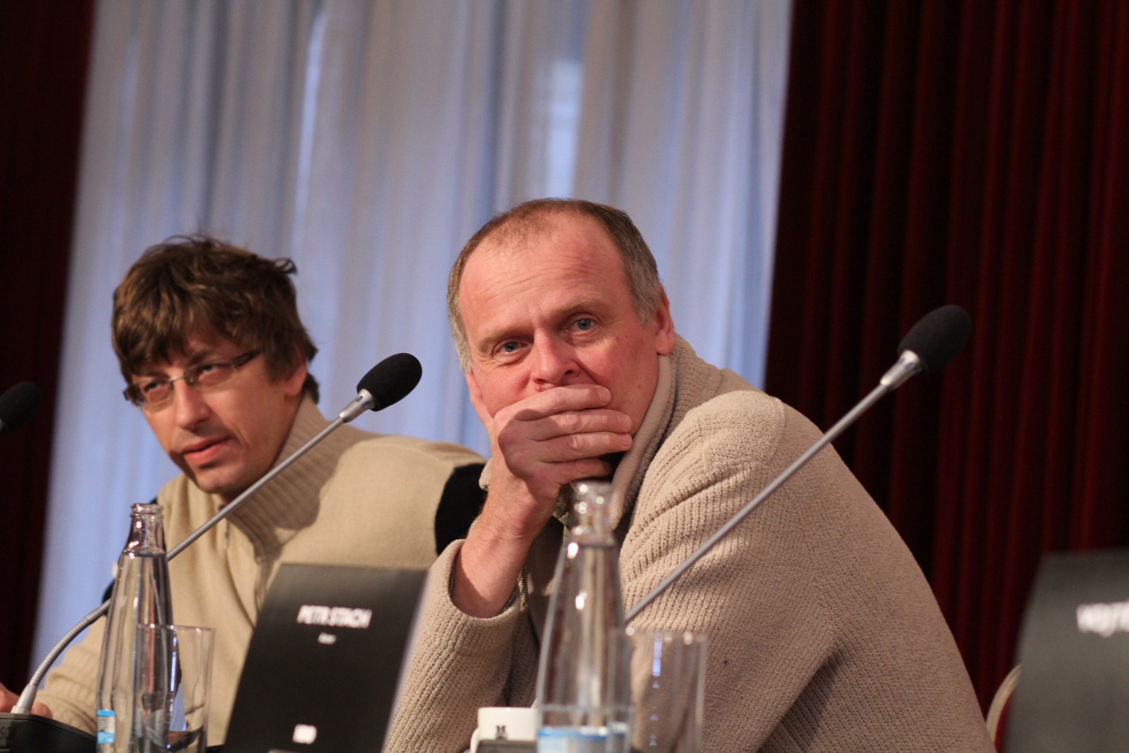 Hořící keř - tisková konference, 18. ledna 2013