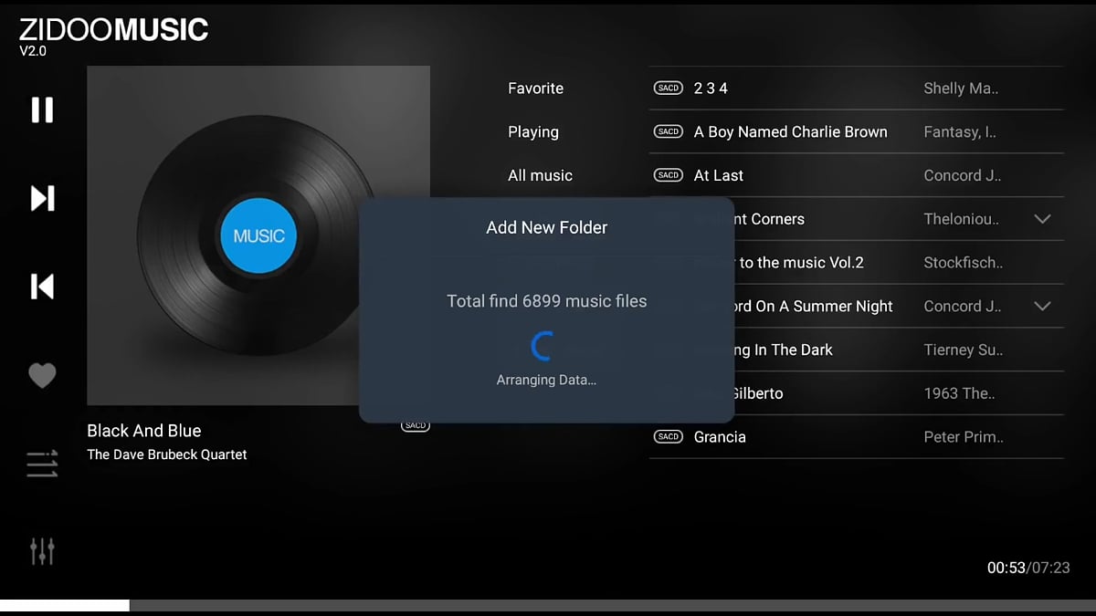 Zidoo Music 2.0