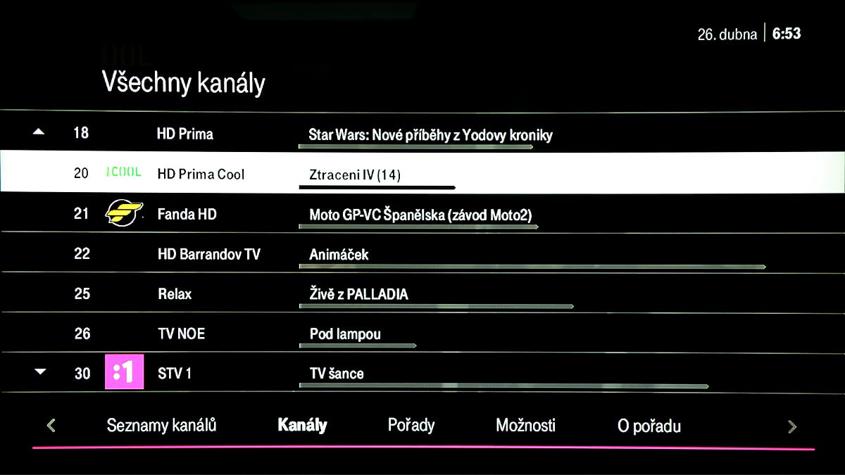 Arris VIP1113 - set-top box služby T-Mobile TV