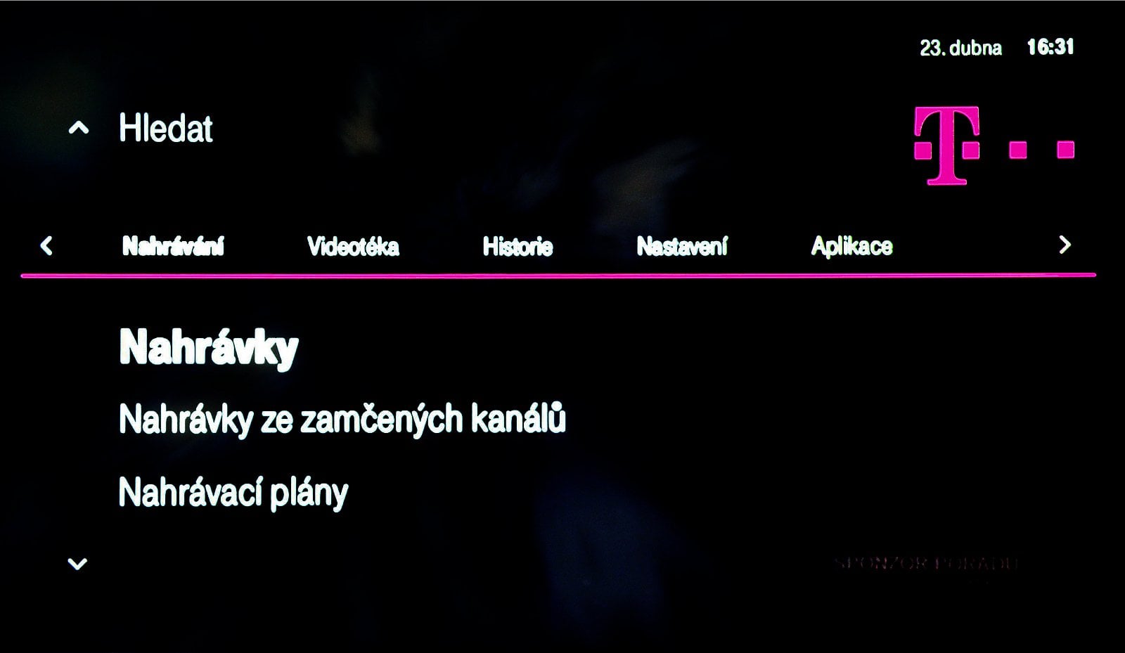 Arris VIP1113 - set-top box služby T-Mobile TV