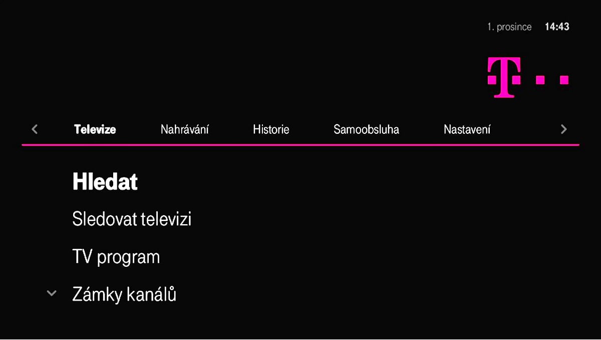 Arris VIP1113 - set-top box služby T-Mobile TV