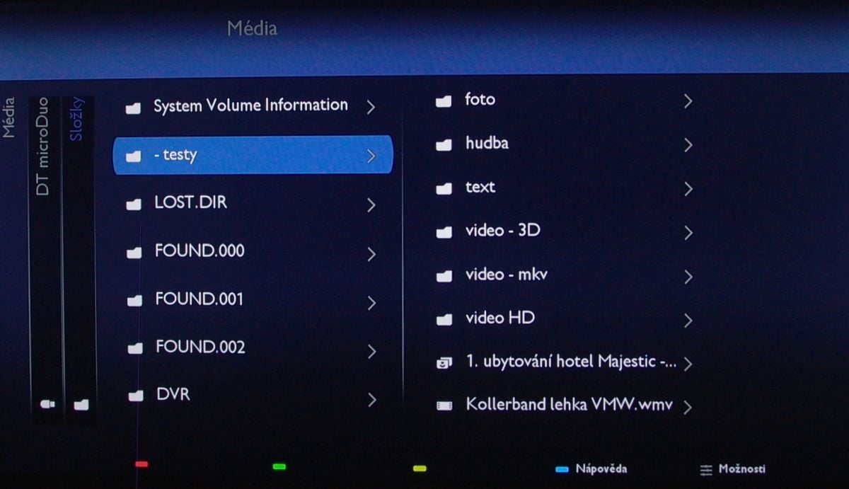 Philips 24PFS5231 – multimédia