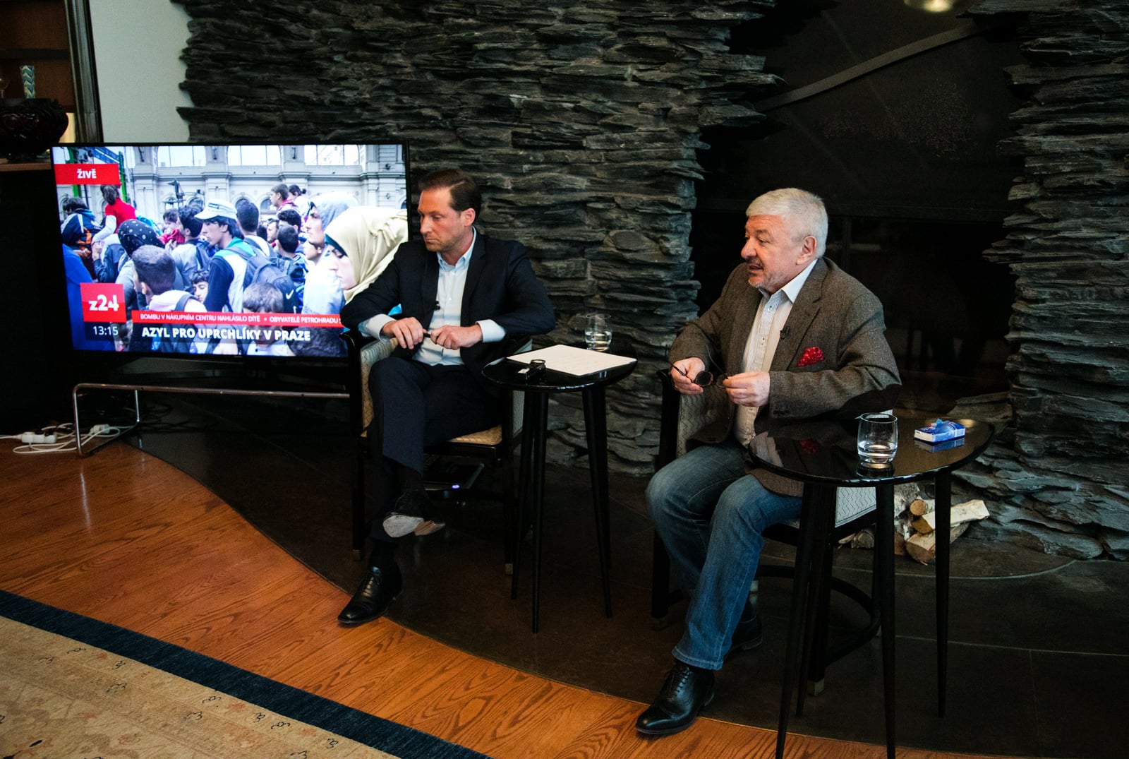 Tisková konference chystané zpravodajské televize Z24 1/2