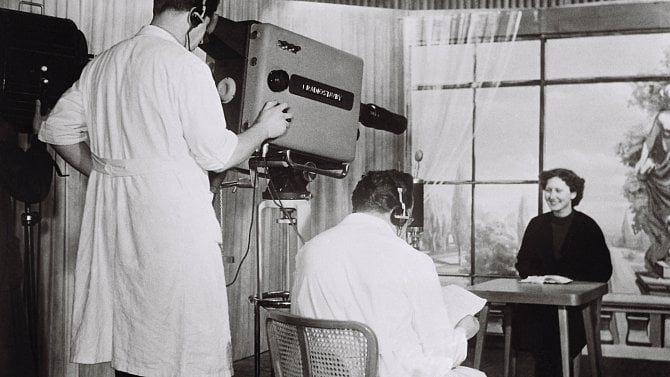 Televizní studio Ostrava, 1956