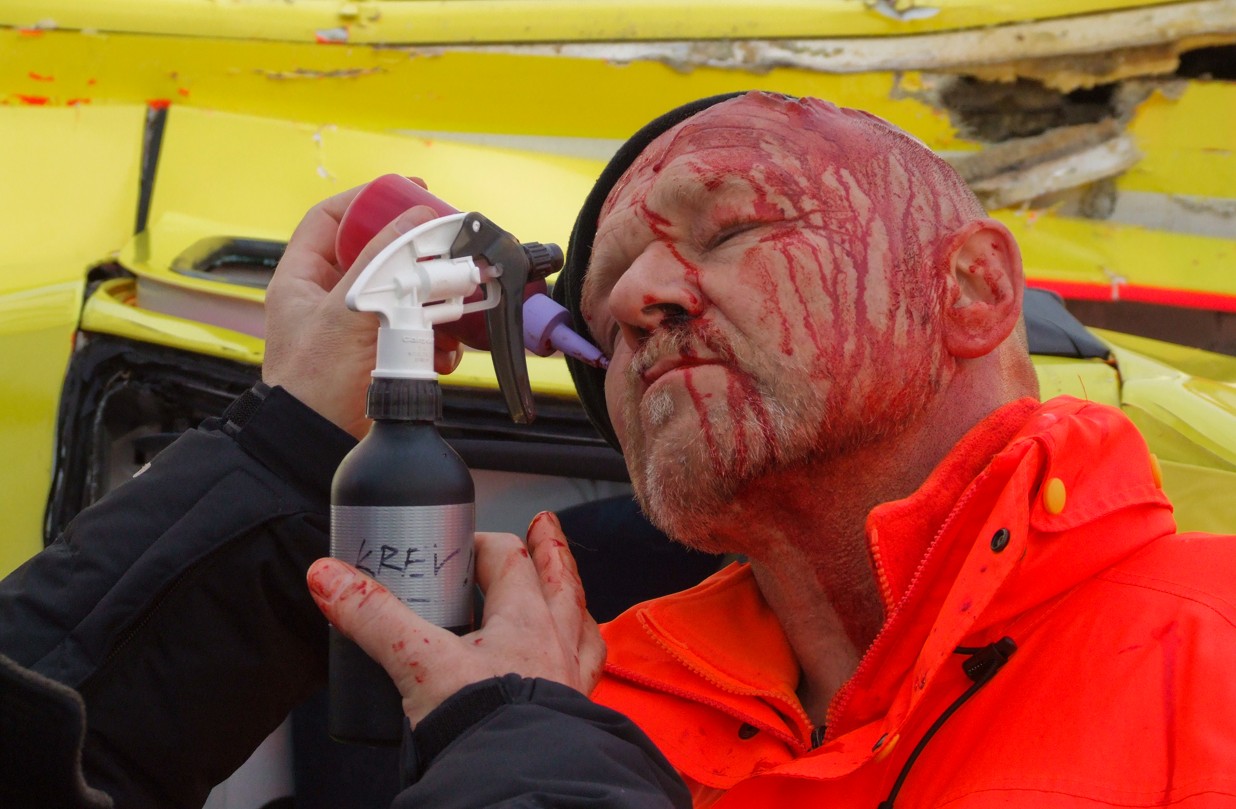 Sanitka 2 - foto z natáčení