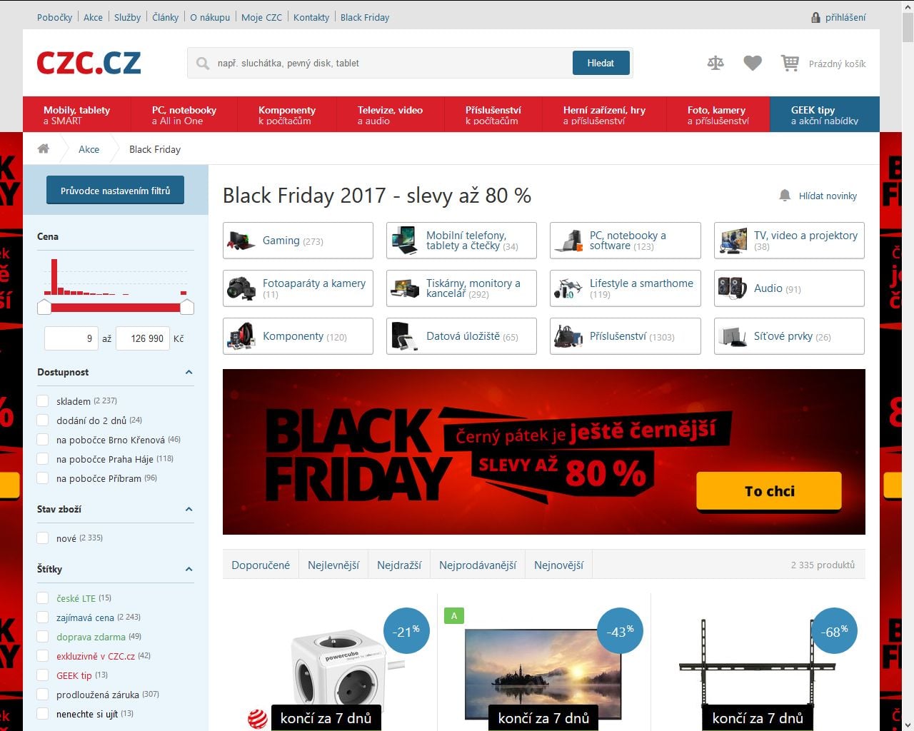 CZC - Black Friday 2017