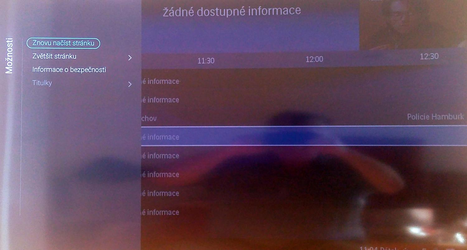 EPG z internetu.