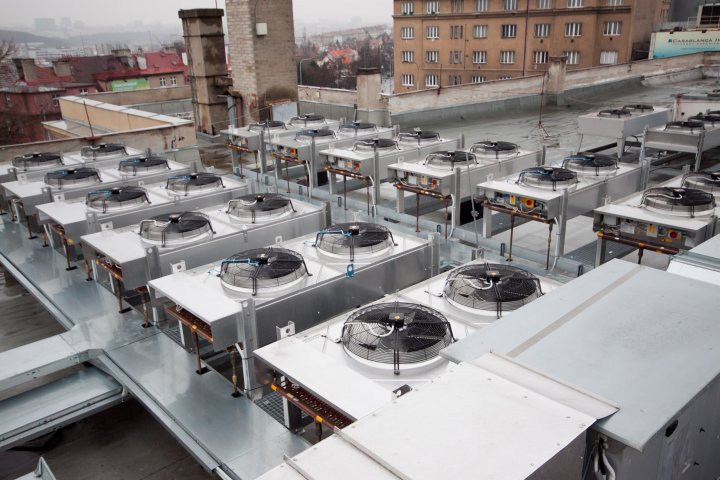 Klimatizace na střeše