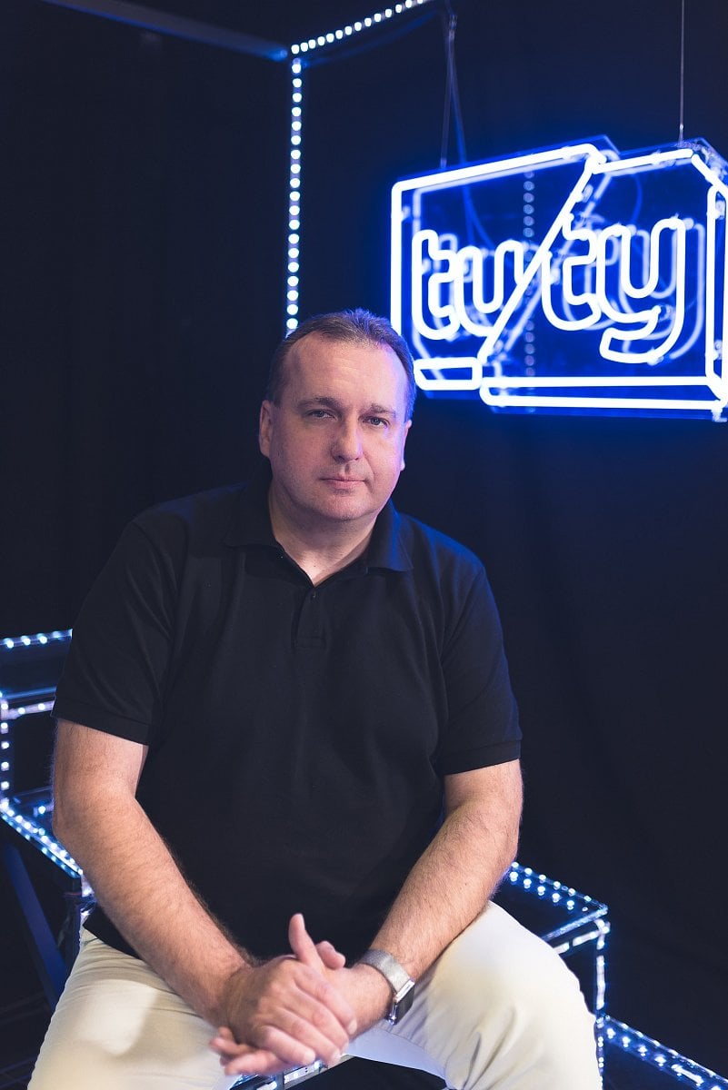 Obchodní ředitel dětské televize Tuty Pavel Bouček.