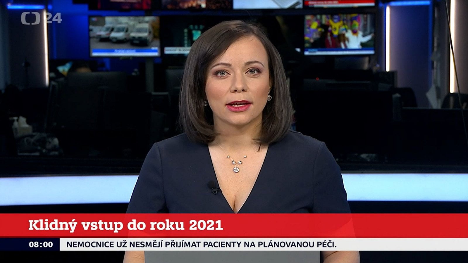 Nová grafika ČT24 od roku 2021