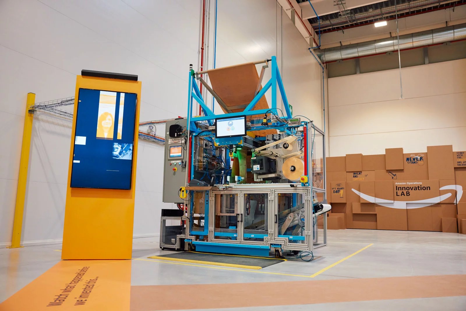 Amazon Automated Packaging Technology