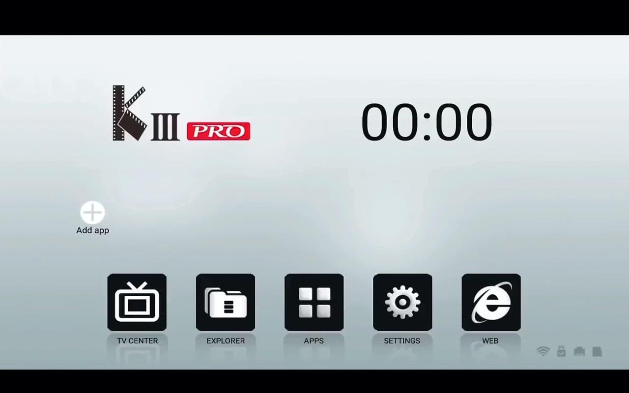 Uživatelské prostředí Mecool a systém (verze s Android 6.0)