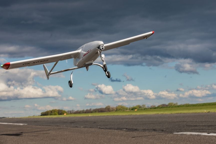 Bezpilotní letoun od české firmy Primoco UAV