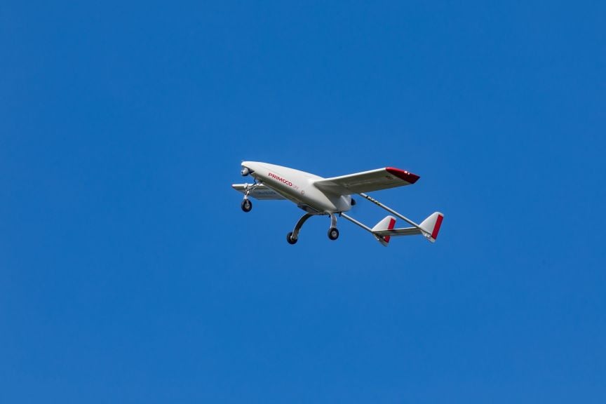 Bezpilotní letoun od české firmy Primoco UAV