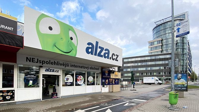Alza, prodejna Alza