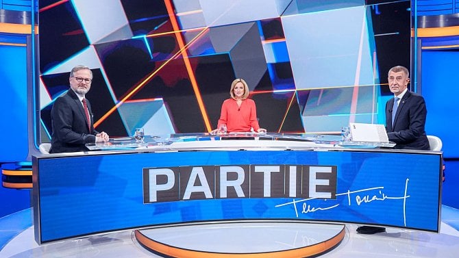Partie Terezie Tománkové - Petr Fiala a Andrej Babiš