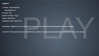 Play Ransomware a Algotech