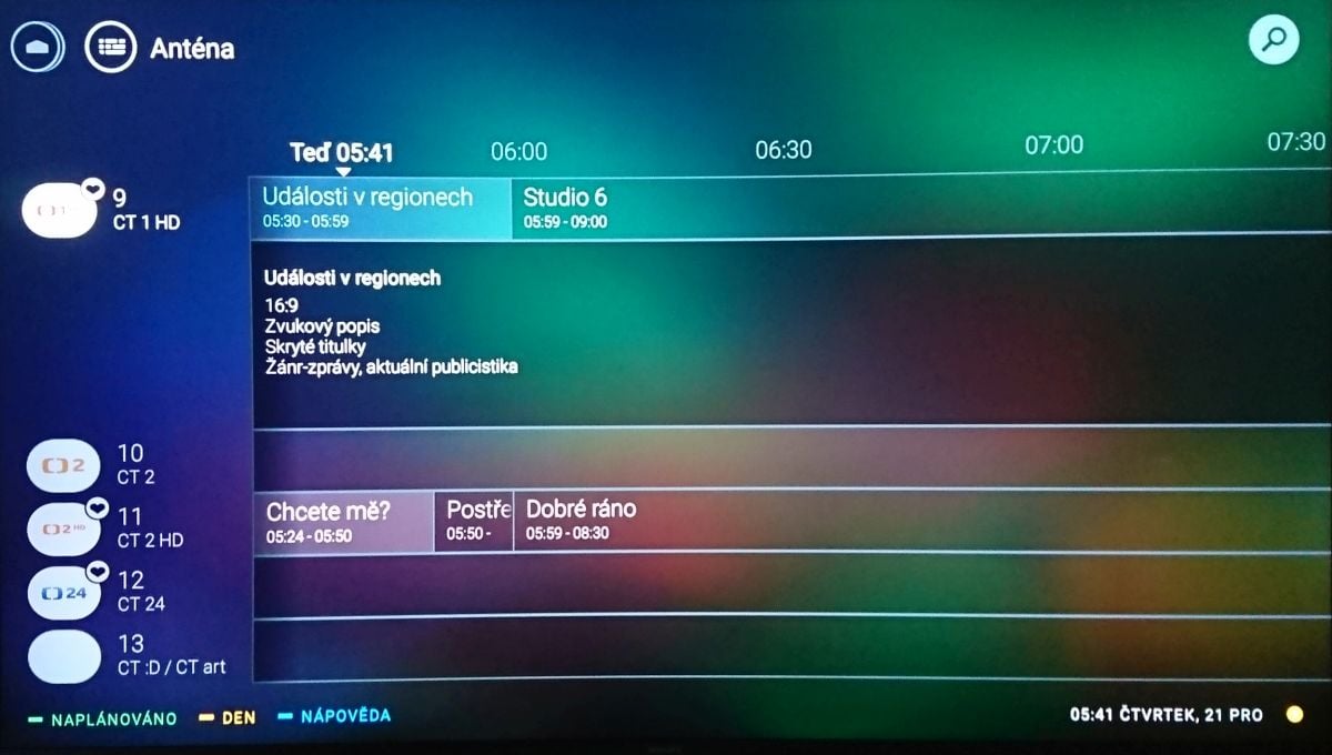 Philips 49PUS7502 - EPG