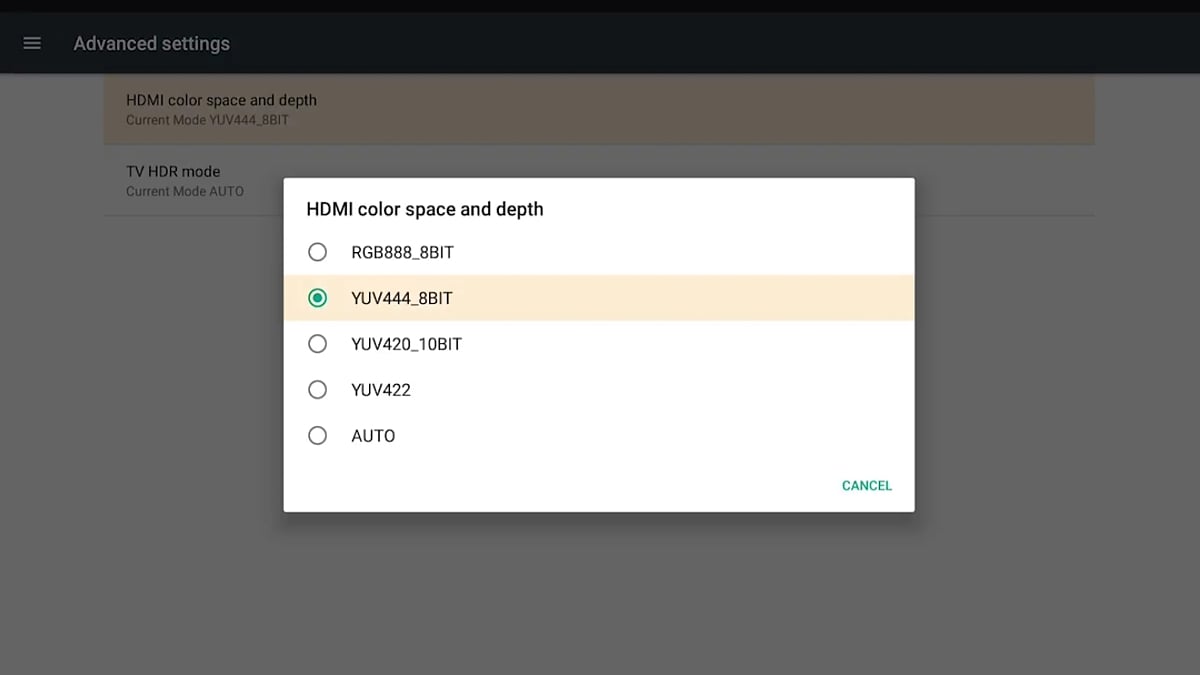 Zidoo H6 Pro - Uživatelská nastavení – rozšířená 2/2