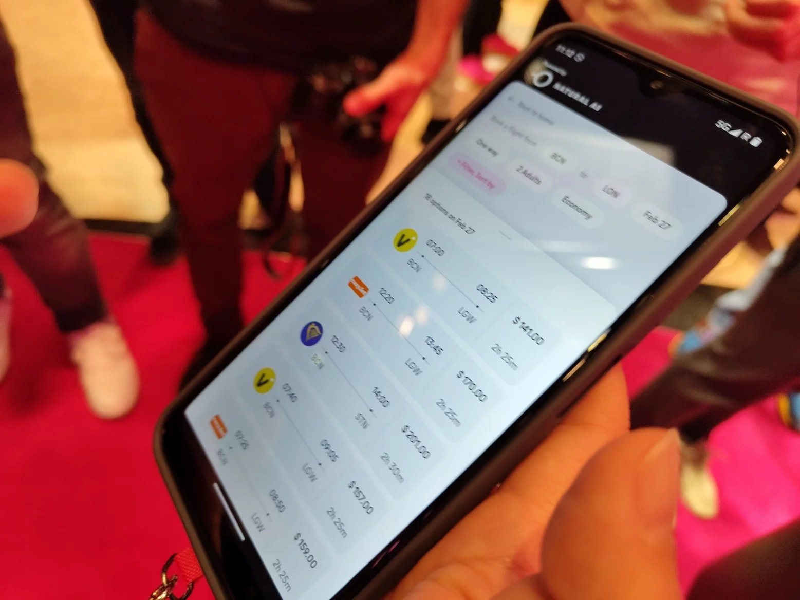 Concept AI Phone - chytrý telefon bez mobilních aplikací