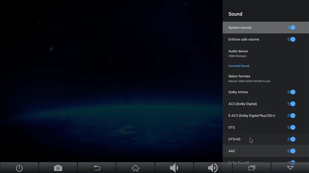 Nastavení systému Android na HK1 max