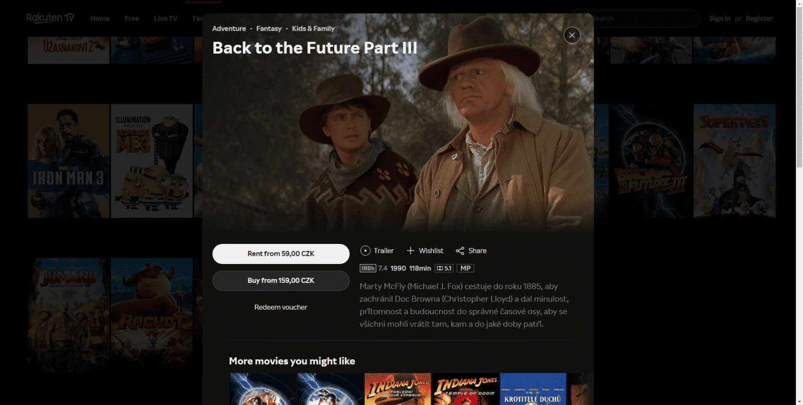 Rodinné filmy na Rakuten TV