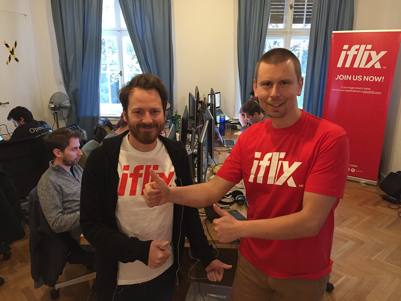 Jiří Musil (vlevo) a David Engelmaier, iflix