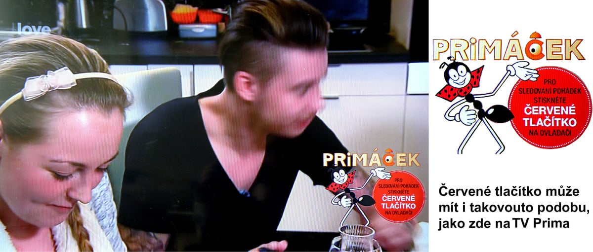 HbbTV na Prima Play.