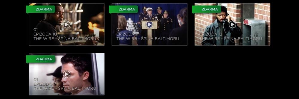 HBO GO - Crime Time, volné vysílání, léto 2016