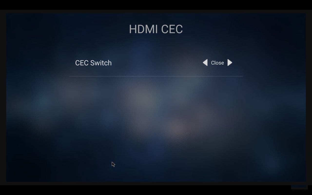 M12N Menu nastavení