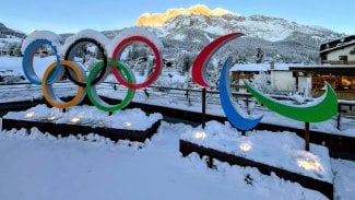 Cortina d'Ampezzo v lednu 2026