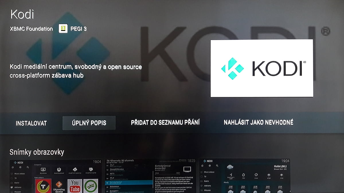 SledováníTV - Kodi