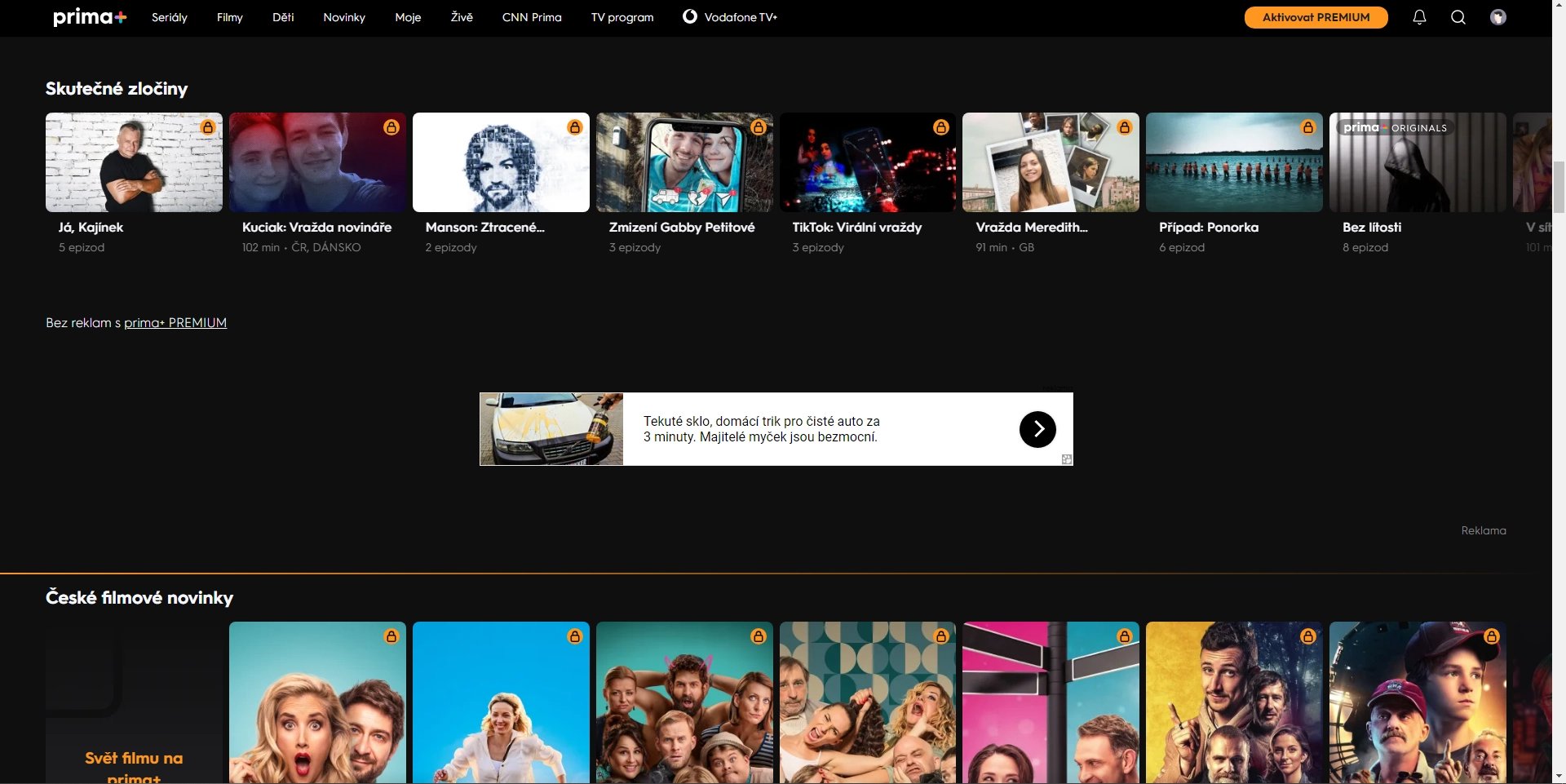Úprava designu posloužila jako prostor pro další reklamní plochu