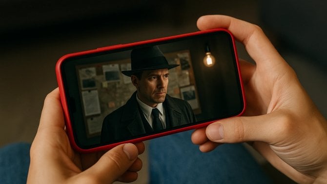 VOD služby na mobilu, ilustrační snímek